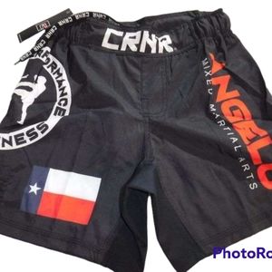 NWT Angelo MMA Combat Trainers Training Shorts sz Youth Medium YM